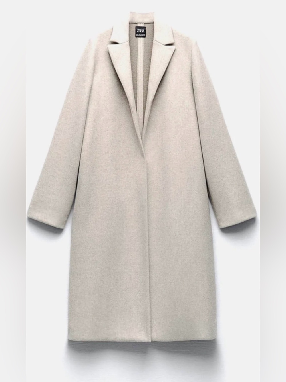 Beautiful cream beige Zara coat NWT